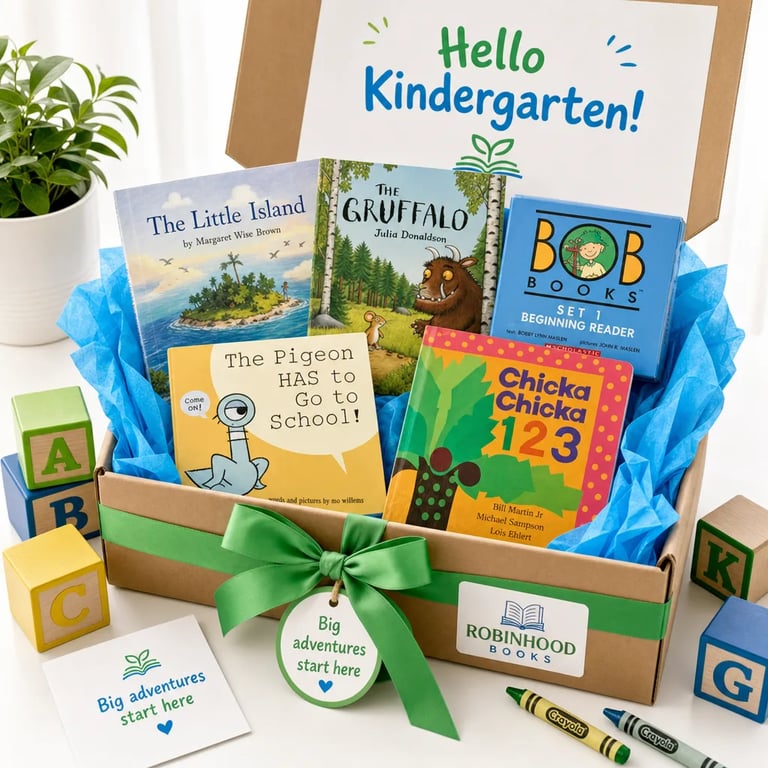 Kindergarten Book Box – Early Reader Book Gift Set