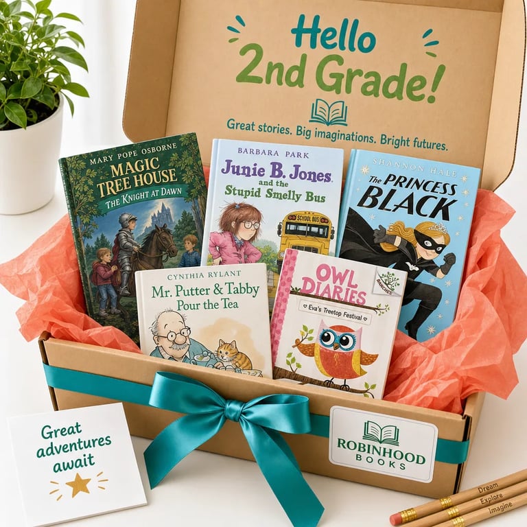 2nd Grader Book Box – Chapter Book Gift Set