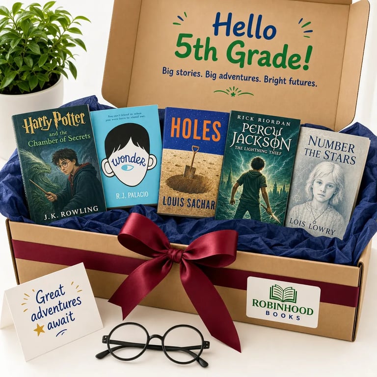 5th Grader Book Box – Harry Potter & Chapter Book Gift Set